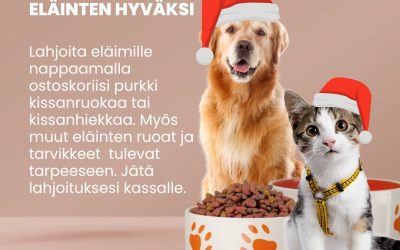 Joulukampanja eläinten hyväksi starttaa HoiDogkissa Orivedellä – lahjoita PESUlle!